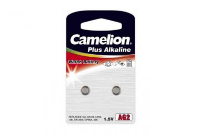 Camelion AG 2 LR59 Set de 2 Piles