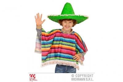 Poncho mexicain enfant 5/10 ans