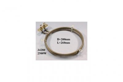 Resistance de four circulaire 2700w pour four rosieres