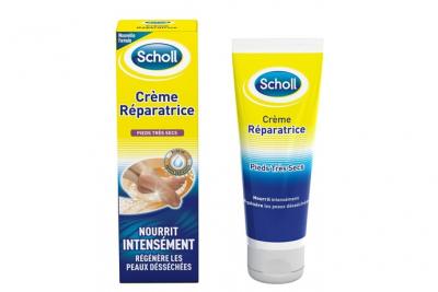 Cr&egrave;me R&eacute;paratrice Pieds Tr&egrave;s Secs Scholl - Le Tube De 75 Ml