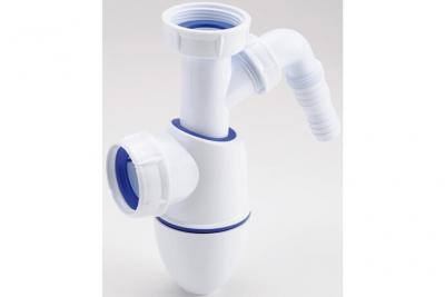 Siphon d'&eacute;vier avec prise M.A.L - 1'1/2 - &Oslash; 40 mm - Easyphon - Nicoll