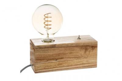 Cr&eacute;ateur d'int&eacute;rieur - Socle de Lampe &agrave; Poser Tibu 20cm Naturel