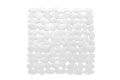 Tapis Fond de douche pvc marathon 54x54cm Blanc - Blanc - Spirella
