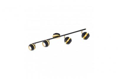 Eglo Nocito Spot Acier 13,2 W Noir, Or