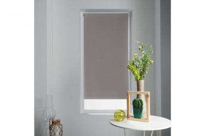 Store enrouleur occultant 60 x 90 cm polyester occult Taupe