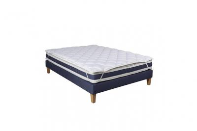 Someo - Surmatelas ouate 600g/m&sup2; S25 110x190 - Blanc