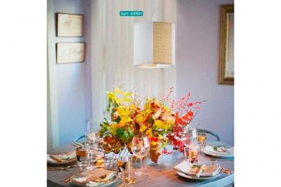 Arnhem plafonnier suspension cylindrique blanc