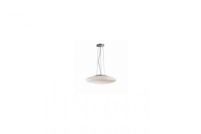 Suspension Blanche SMARTIES BIANCO 3 ampoules Diam&egrave;tre 33 Cm