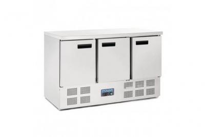 Polar R&eacute;frig&eacute;rateur 3 portes 368 l/880 x 1370 x 700 mm