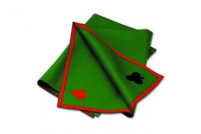 Tapis fournier fournier&nbsp;-&nbsp;table de poker en coton 90&nbsp;x 90&nbsp;cm