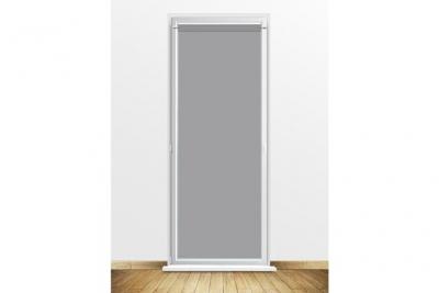 Voile porte-fen&ecirc;tre 90x200 cm dolly gris clair, par Soleil D'ocre Gris