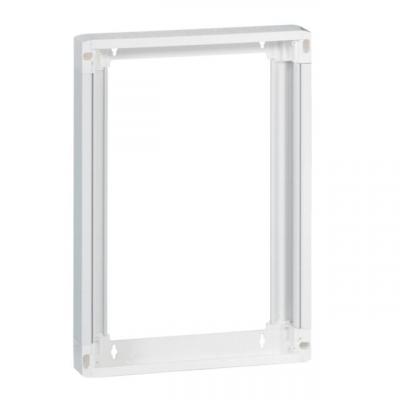 Legrand 401273 Drivia Rehausse Coffret, 18 Modules, 3 Rang&eacute;es, Blanc