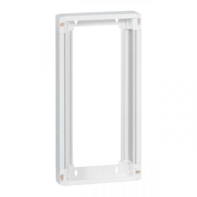 Rehausse pour coffret DRIVIA - 13 modules - 3 rang&eacute;es - Blanc RAL9003