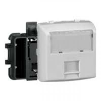 Legrand 086144 Prise RJ45 Cat&eacute;gorie6 UTP Appareillage Saillie Composable, Blanc, Lot de 10