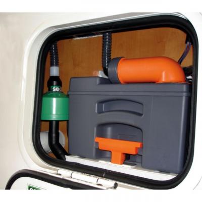 SOG I 12V Ventilation des toilettes Variante de porte