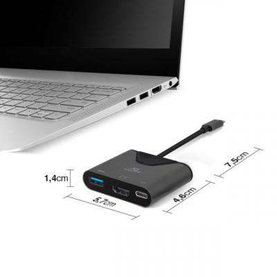 Hub USB type m&acirc;le vers USB 3.0 / HDMI / USB type C Advance