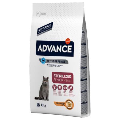 Affinity Advance Sterilized Senior +10 poulet - lot % : 2 x 10 kg