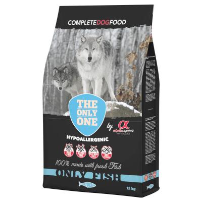 Alpha Spirit 4202512 Le Seul Aliment, Poisson Sauvage, 12 Kg