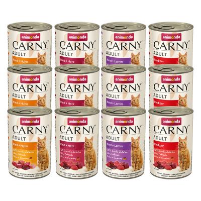 animonda LIMONDA CARNY Adulte pack mix 12x400 g Menu viande 1
