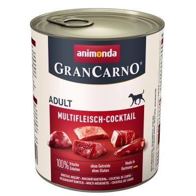 Animonda GranCarno Original Adult 6 x 800 g - cocktail multi-viandes