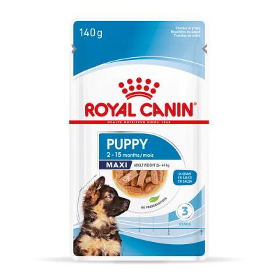 Royal Canin Maxi Puppy en sauce pour chiot - maxi lot % : 40 x 140 g
