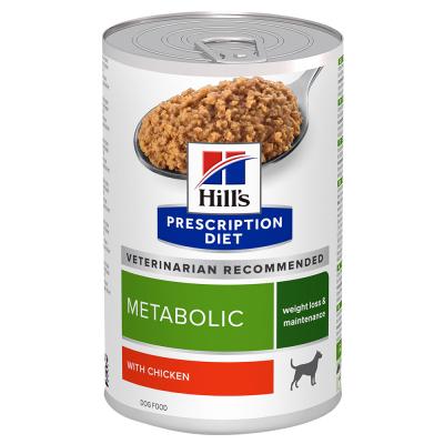 Hill's Prescription Diet Canine Metabolic - lot % : 24 x 370 g