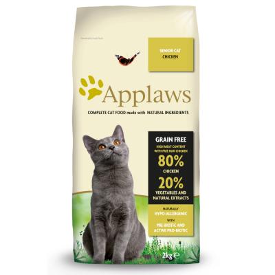 Applaws Dry Senior Chicken 2kg Cat Feed Beige 2kg