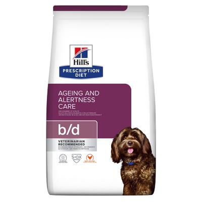 Hill's Prescription Diet b/d Ageing Care poulet - lot % : 2 x 12 kg