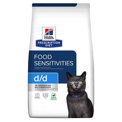 Hill's Prescription Diet D/D Food Sensitivities pour chat 3 kg