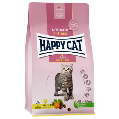 Happy Cat Nourriture Pour Chats Junior Gefl&uuml;gel 4 Kg