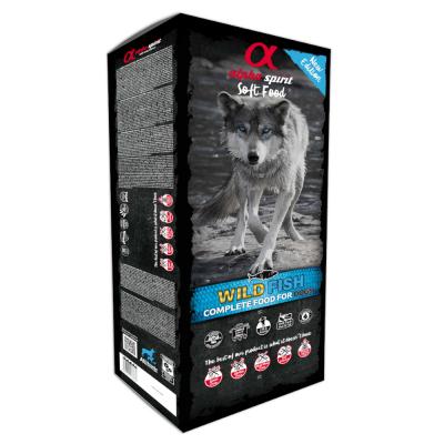 Alpha Spirit 3002209 - Nourriture Semi-Humide, Poisson Sauvage, 9 Kg
