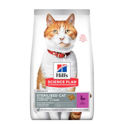 Science Plan Young Adult Sterilised Cat au Canard 3 Kg Hill's