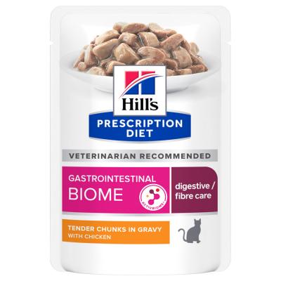 Hill's Prescription Diet Gastrointestinal Biome poulet - 12 x 85 g