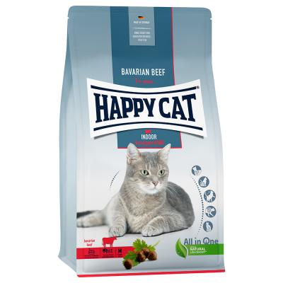 Happy Cat Nourriture Pour Chats Indoor Voralpen-Rind Veau Alpina 4 Kg