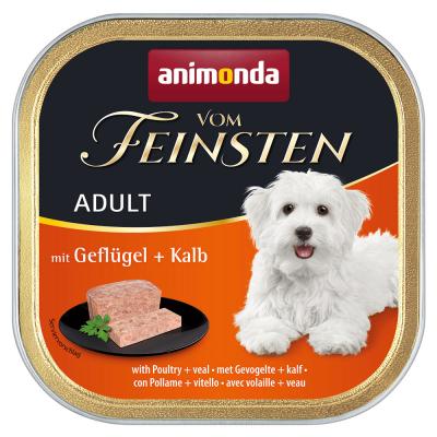 Lot animonda vom Feinsten 48 x 150 g - Adult sans c&eacute;r&eacute;ales : volaille, veau