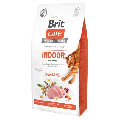 Brit Care Grain-Free Indoor Anti-stress - lot % : 2 x 7 kg