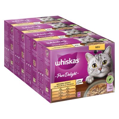 Whiskas Pure Delight Multipack Rago&ucirc;t de volaille en gel&eacute;e 12 x 85 g