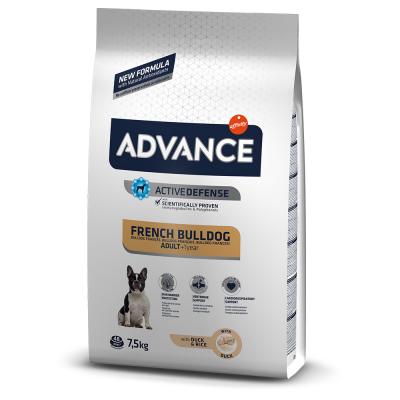 Advance French Bulldog canard pour chien - 2 x 7,5 kg