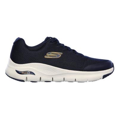 Skechers Arch FIT, Sneaker Homme, Navy Textile/Synthetic/Trim, 39 EU