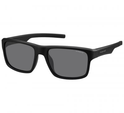 Polaroid Herren Pld 3018/S Jy Dl5 55 Sonnenbrille, Schwarz (Black/Greybl), EU