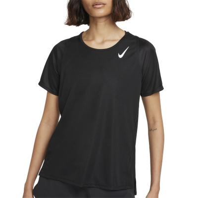 T-shirt femme Dri-FIT Race Nike. Couleur: Noir 