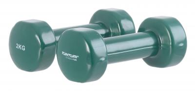 Tunturi 14TUSFU110 Halt&egrave;re Mixte Adulte, Vert, 2 kg
