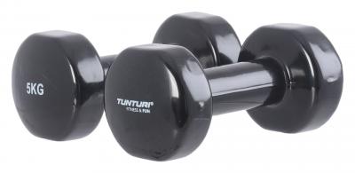 Tunturi 14TUSFU113 Halt&egrave;re Mixte Adulte, Noir, 5 kg