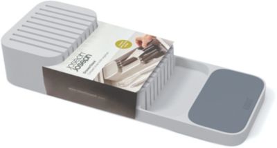 Range couteaux compact &agrave; deux niveaux DrawerStore, Joseph Joseph