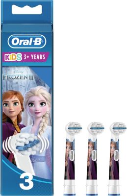 Pack de 3 Brossettes Oral B Kids Disney Frozen La Reine des Neiges 2