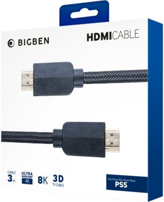 Cable hdm 2.1 4k ultra hd / 8k - 3m