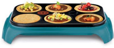 Cr&ecirc;pi&egrave;re Tefal Crep'party Colormania Chefclub PY559301 1000 W Bleu 