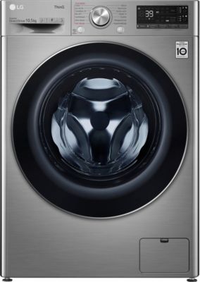 LG F14V72ISTA Machine &agrave; laver Acier inoxydable - Chargement frontal