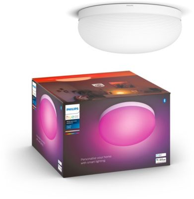 White & Color Ambiance FLOURISH Plafonnier 32W - Bluetooth - Blanc