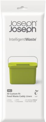 Set de 50 sacs poubelle d&eacute;chets alimentaires Joseph Joseph Totem 4 L
